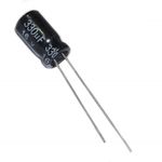 330uF 16V Radial Electrolytic Capacitor